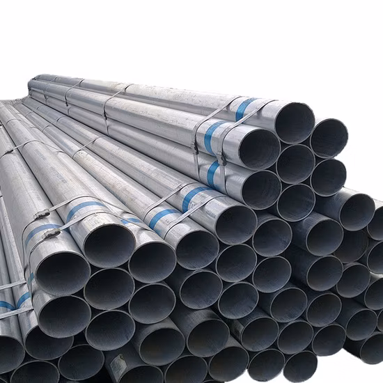 Precio de los fabricantes Tubo de acero galvanizado Tubo de acero sin costura Tubo de acero galvanizado de 20 mm de diámetro
