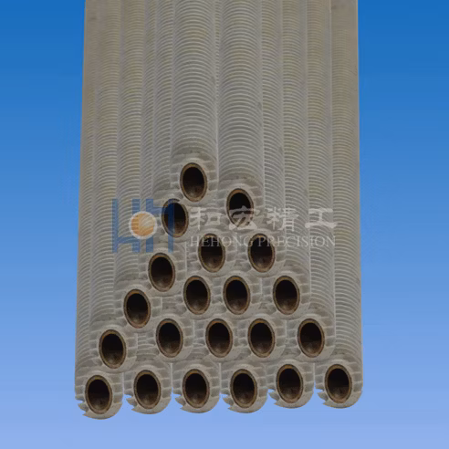 Tubo con aletas Datang del tubo base: aleación de aluminio/acero inoxidable/acero al carbono/cobre-níquel/titanio ASTM 179